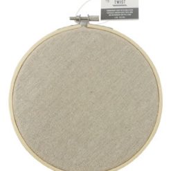6 Natural Embroidery Hoop by Big Twist