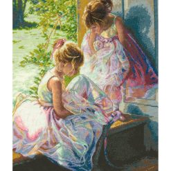 Dimensions 11 x 14 Ballerina Dreams Counted Cross Stitch Kit