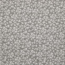 Floral Gray 108 Wide Flannel Fabric