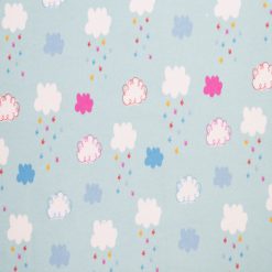 Super Snuggle Cloud   Rain Toss Flannel Fabric