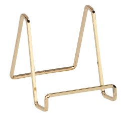 TRIPAR 4 Brass Plated Square Wire Stand