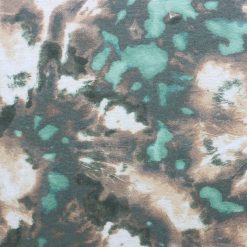 Green   Yellow Tie Dye Super Snuggle Flannel Fabric