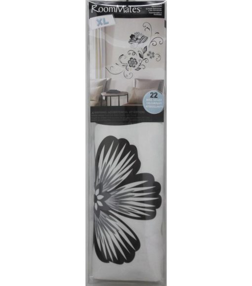 RoomMates Wall Decals Black   White Flower - Image 5