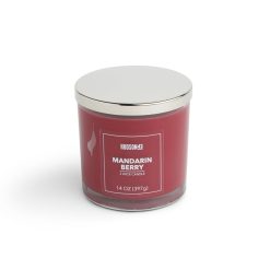 14oz Mandarin Berry Scented Jar Candle by Hudson 43