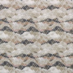 Bohemian Nature Mountain Geo Super Snuggle Flannel Fabric