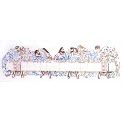 Tobin 24 x 9 Last Supper Stamped Embroidery Kit
