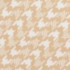 Brown Diagonal Houndstooth Blizzard Fleece Fabric