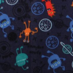 Monsters in Space Anti Pill Fleece Fabric