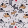 Happy Dog Blizzard Fleece Fabric