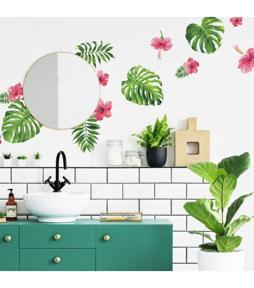 RoomMates Wall Decals Tropical Hibiscus Flower - Image 4