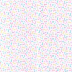 Paws   Bones Easter Cotton Fabric