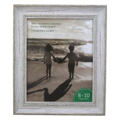 Northlight 8 x 10 White Vintage Wall   Tabletop Picture Frame