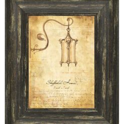Sheffield Home 5 x 7 Distressed Black Picture Frame