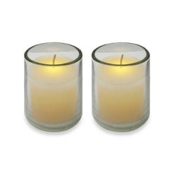 Northlight 2ct LED Cream Votive Candles