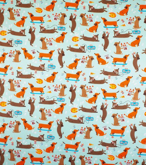 Super Snuggle Flannel Fabric Cool Dogs - Image 2