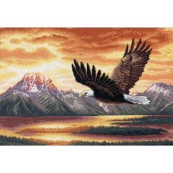 Dimensions Gold Collection Counted Cross Stitch Kit Silent Flight