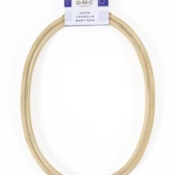 DMC 8 Oval Wooden Embroidery Hoop