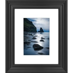 Walden Woods 8 10 Matted to 5 7 Black Wall Frame