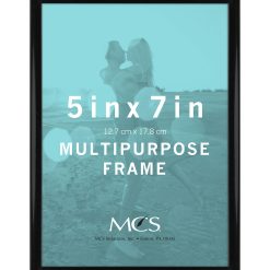 MCS Industries Single Image Multipurpose Frame 5 x7  Black
