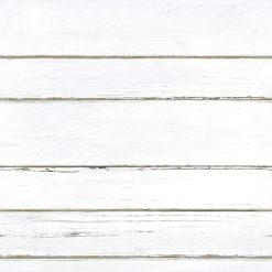 RoomMates Shiplap Peelable Wallpaper White