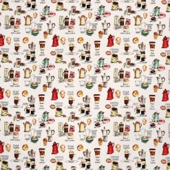 Coffee Super Snuggle Flannel Fabric