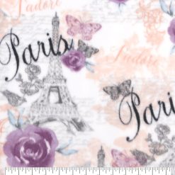 Orchid Paris Anti Pill Fleece Fabric