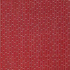 Falling Stars on Red Patriotic Glitter Cotton Fabric