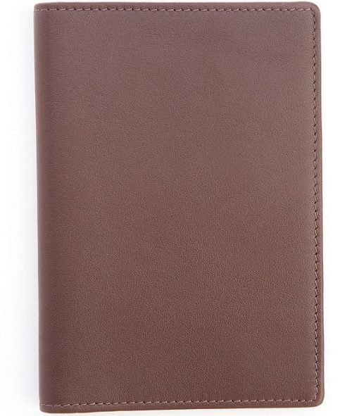 Leather Plain Passport Jacket - Image 5