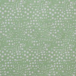 Funky Dots on Light Green Quilt Cotton Fabric by Quilter s Showcase