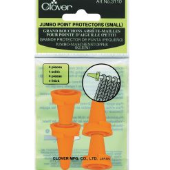 Clover Jumbo Knitting Needle Point Protectors 4 Pkg