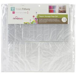 Totally Tiffany 12.5 x 12.5 Scrap Rack Flippin  Storage Pages 3pk