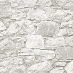 Surface Style 20.5  x 18  Chalk Stone s Throw Peel   Stick Wallpaper