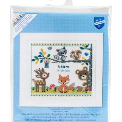 Vervaco 11 x 10 Forest Animals Counted Cross Stitch Kit