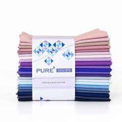 Art Gallery Fabrics Crystallizing 22Pc Pure Solids Cotton Fabric Quarter Bundle