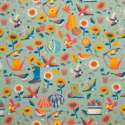 Fall Garden Super Snuggle Flannel Fabric