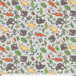 Australian Animals Super Snuggle Flannel Fabric