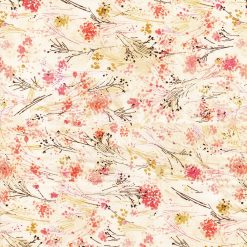 Yellow Spring Floral Blender Premium Cotton Fabric