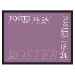 MCS 18 24 Black Gallery Poster Frame