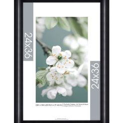 MCS 24 36 Contemporary Black Poster Frame