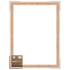 Ampersand Art Floaterframes Bold Edge 18 24 Maple