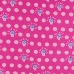 Girl Power Ok Hands Blizzard Fleece Fabric