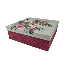 12 Floral Square Box by Hudson 43