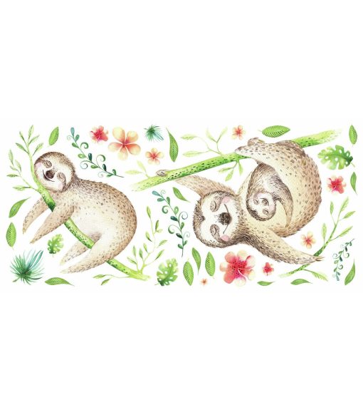 RoomMates Wall Decals Lacy Sloth