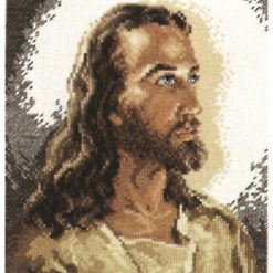 Janlynn 6 x 8 Portrait of Christ Counted Cross Stitch Kit