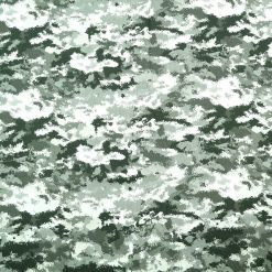 Gray Tonal Camouflage Quilt Cotton Fabric by Keepsake Calico