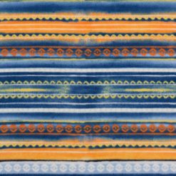Sunset Stripes Anti Pill Fleece Fabric