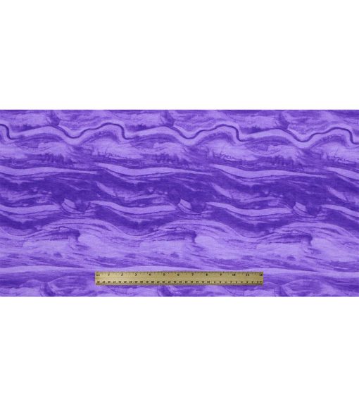 Purple Water Super Snuggle Flannel Fabric - Image 4