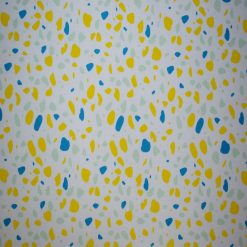 Multi Varying Dots on White Quilt Cotton Fabric by Quilter s Showcase