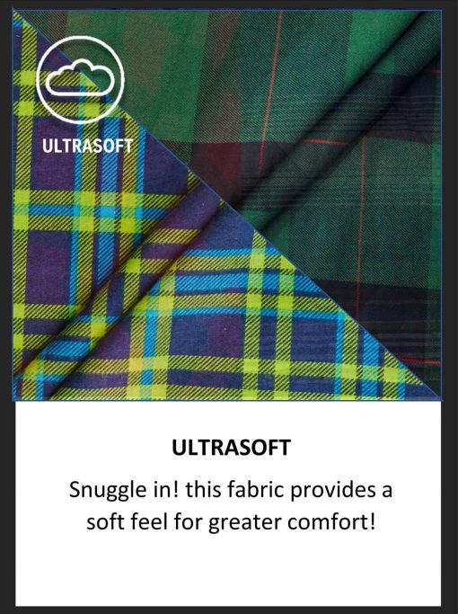 Eddie Bauer Rhubarb Premium Fleece Fabric - Image 5