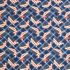 America On Plaid Super Snuggle Flannel Fabric